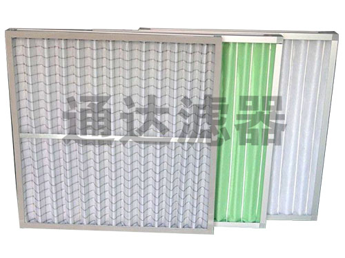 電子廠出風(fēng)系統(tǒng)板式初效過濾器